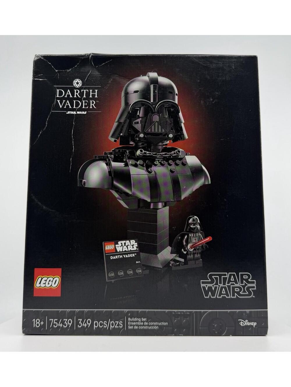 LEGO Star Wars Darth Vader Helmet Collection 75439 349 Pieces Complete Set
